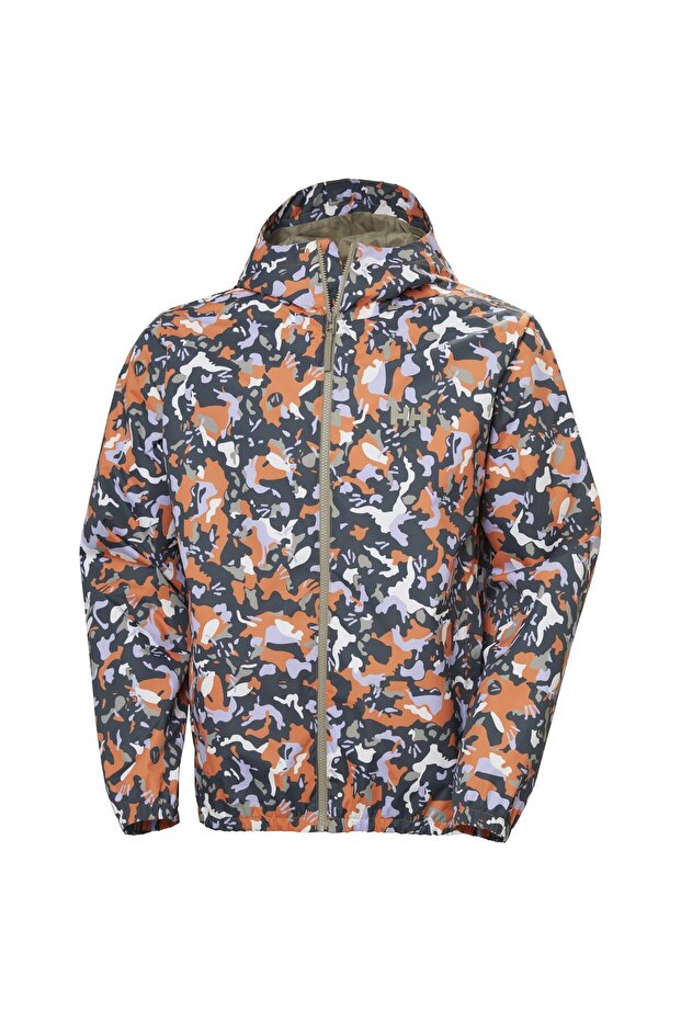 Core Graphic Erkek Yağmurluk Mont - 6