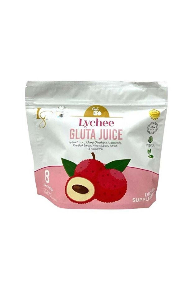 Slim Lychee gluta juice 8sachets