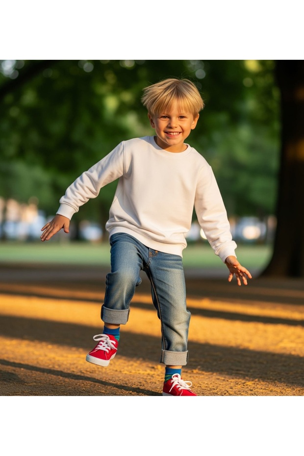 Φούτερ Boy's Crew Neck - 1