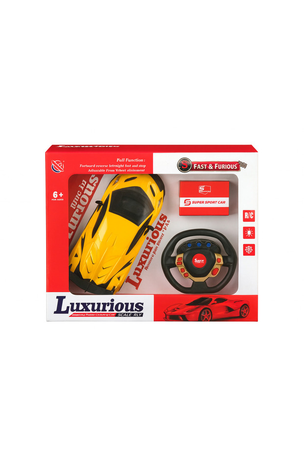 سيارة رياضية فاخرة فائقة التحكم عن بعد مزودة بجهاز تحكم عن بعد لعجلة القيادة - وظائف كاملة - 1