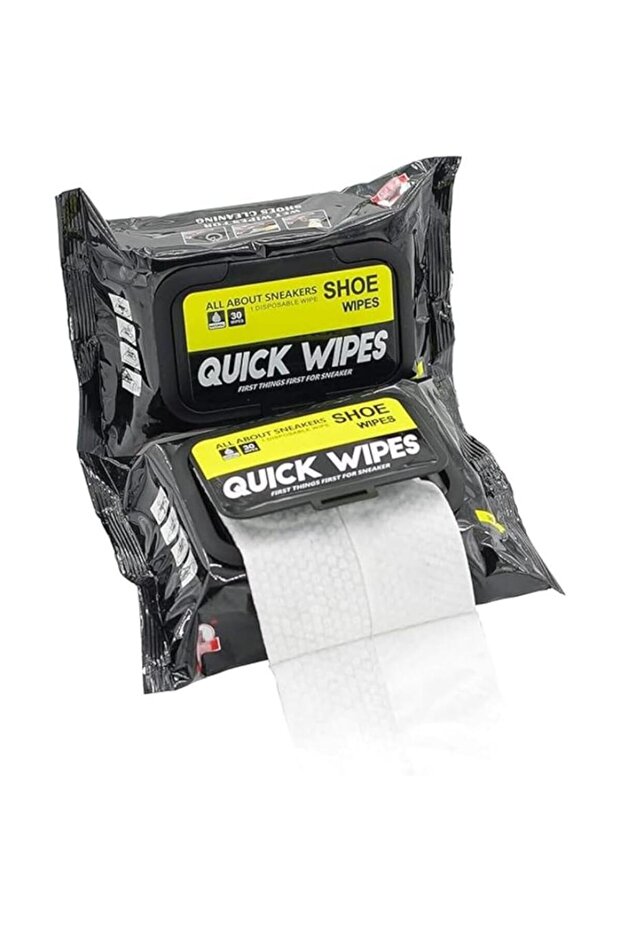 120pcs (4-Pack) Natural Shoe Cleaner Wipes – Portable, Disposable, Quick Dirt & Stain Removal