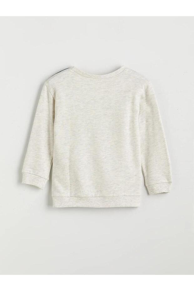 LCW Bisiklet Yaka Erkek Çocuk Sweatshirt 2'li (W5) - 3