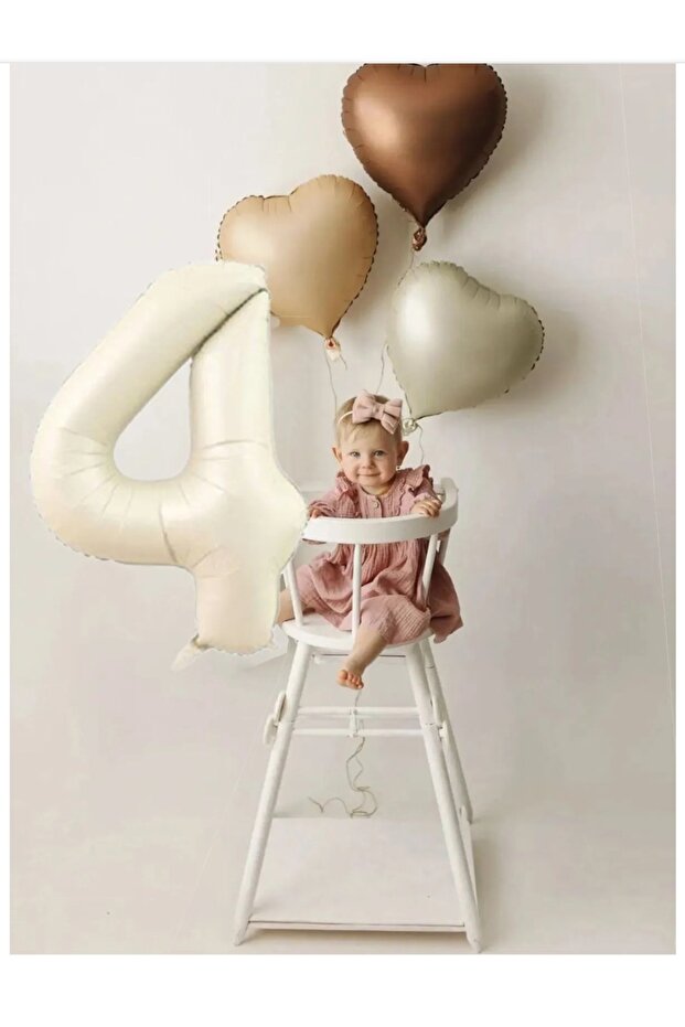 4 Years Set Birthday Set Retro Party Deti