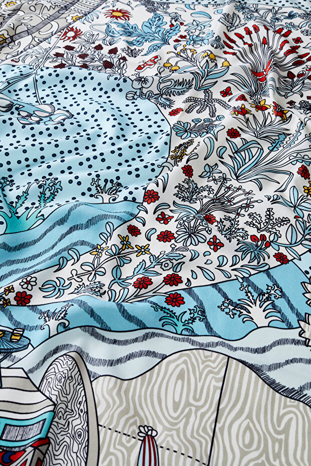 وشاح مودال منقوش هوميرا - 4