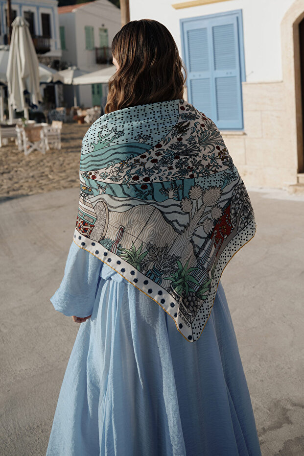 وشاح مودال منقوش هوميرا - 2