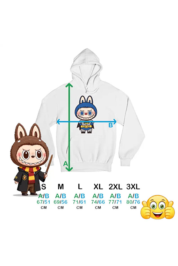 Hanorac Barbati Labubu Batman - 4