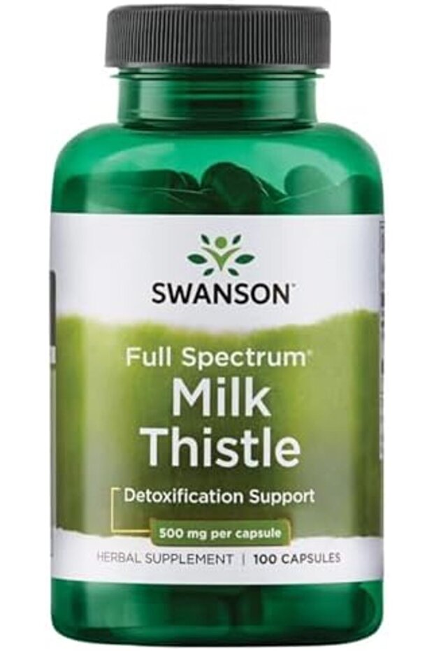 , Full Spectrum® Milk Thistle, 500 mg, 100 Vegan Capsules