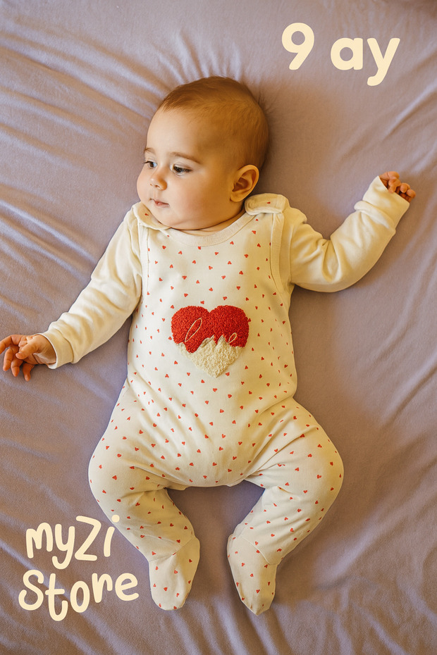 Newborn 100% Cotton 3-Piece Hospital Release 0-3 Months Booties Bottom, Gloves Top and Eared Hat