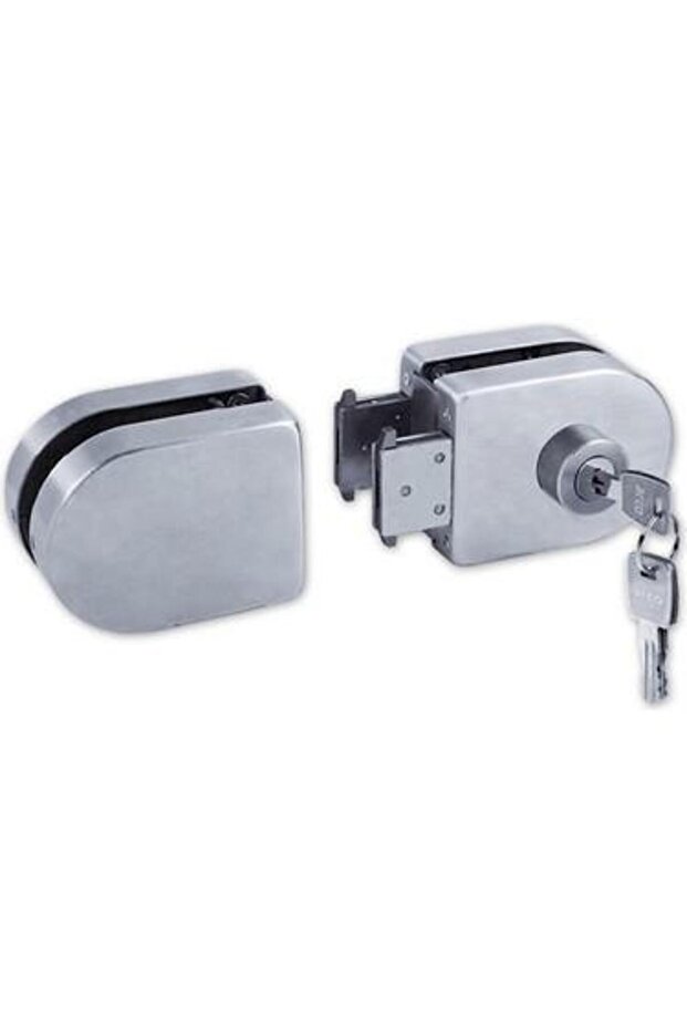 Safety Lock for Glass Doors Double Leaf Glass Lock
