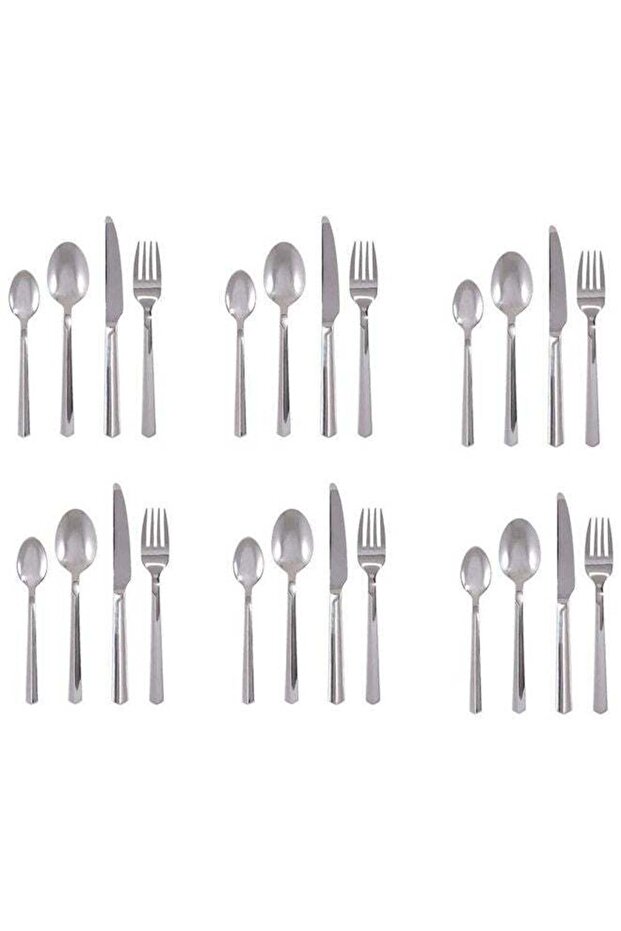 Winsor 24-Piece Stainless Steel Cutlery Set With Stand WR7000-24