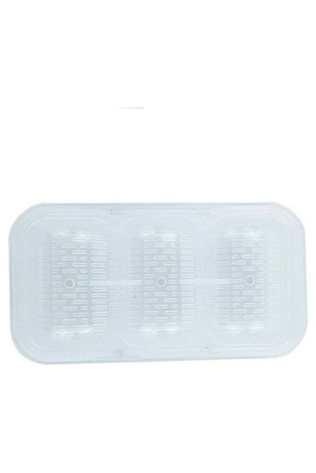 Homepro Plastic Sushi Roller Sushi-Making Companion Craft Perfect Sushi Rolls With Ease Precision And Style With Plastic Sushi Roller White 10.5x5.5 cm
