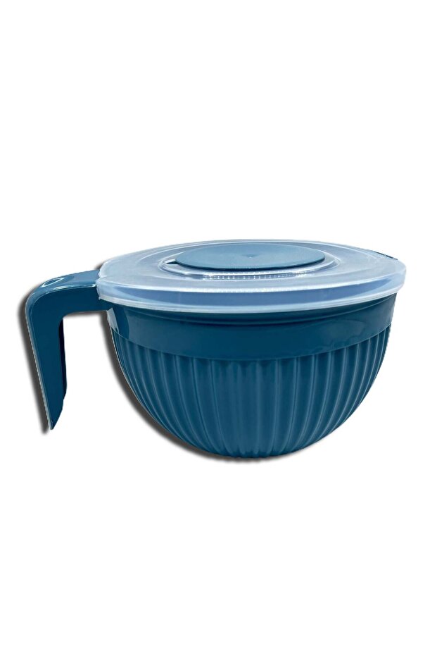 Mixing Bowl With A Lid Blue