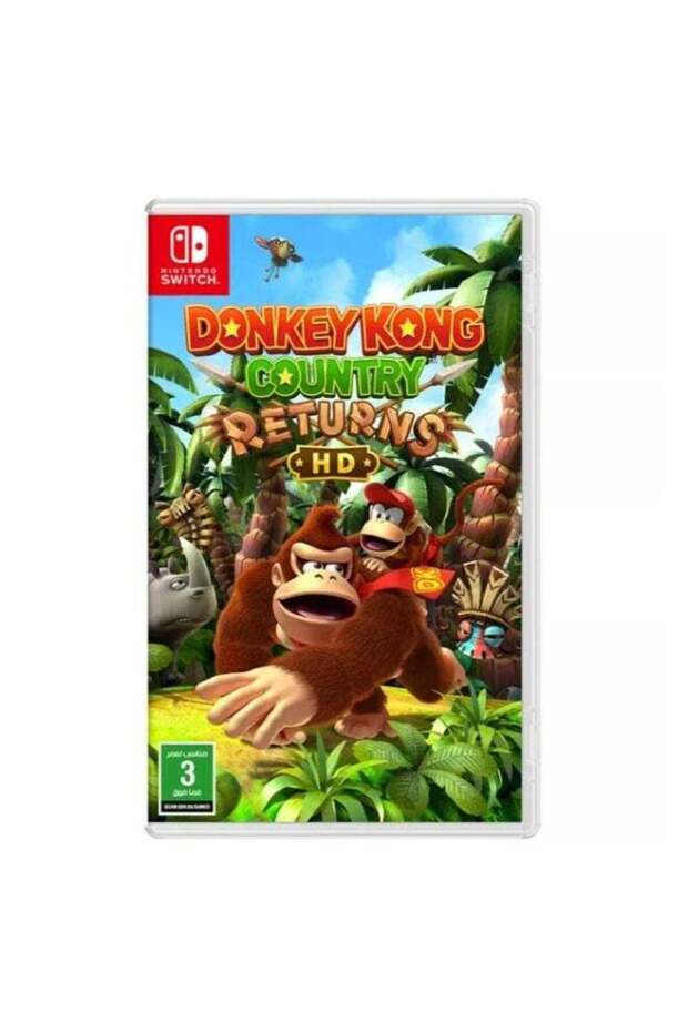 Donkey Kong Country Returns HD (نسخة المملكة العربية السعودية) - Switch