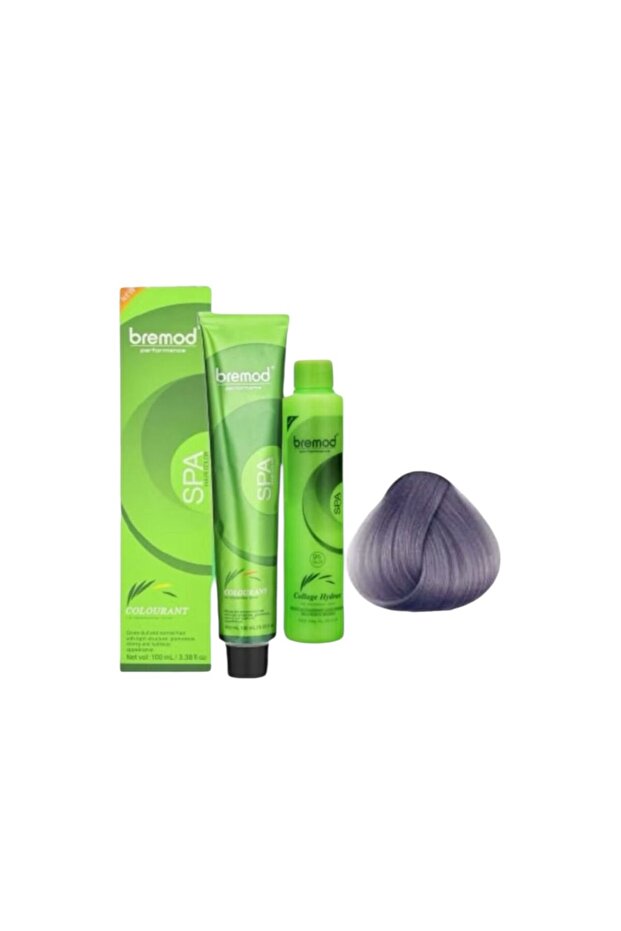 hair color ash grey with oxi 9.01
