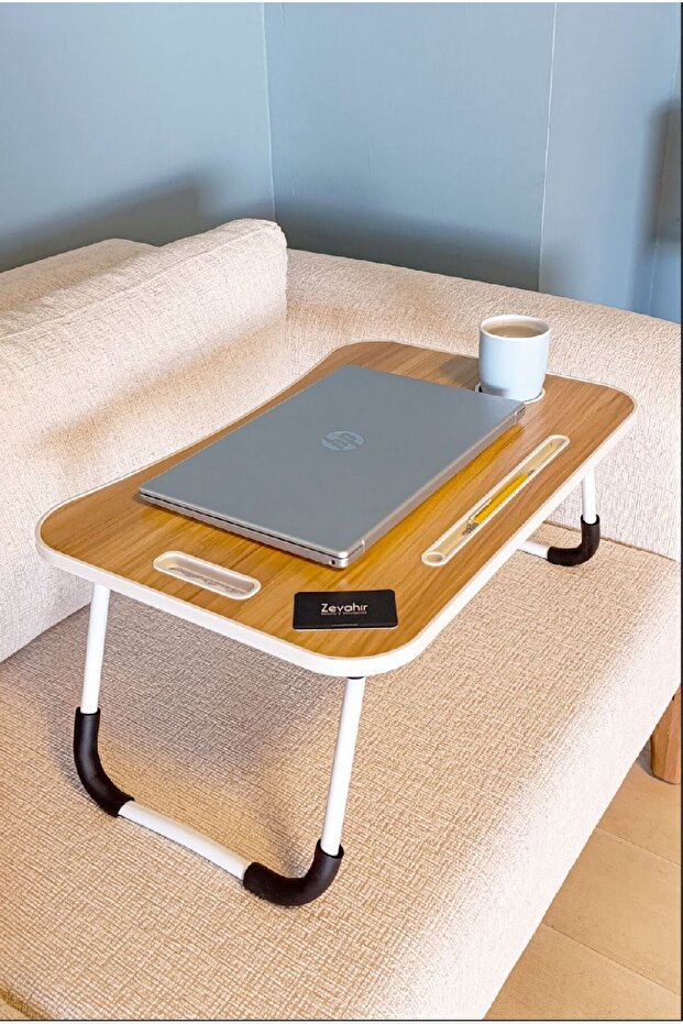 Foldable Bed over Arm Patient Service Table Laptop Computer Stand