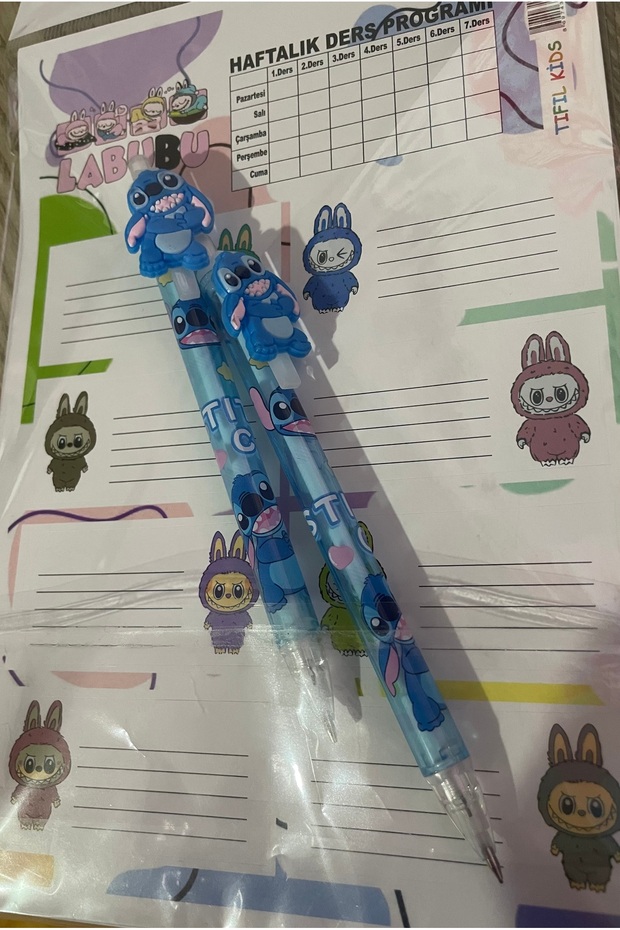 07 Uçlu figürlü 2 li kalem - 2