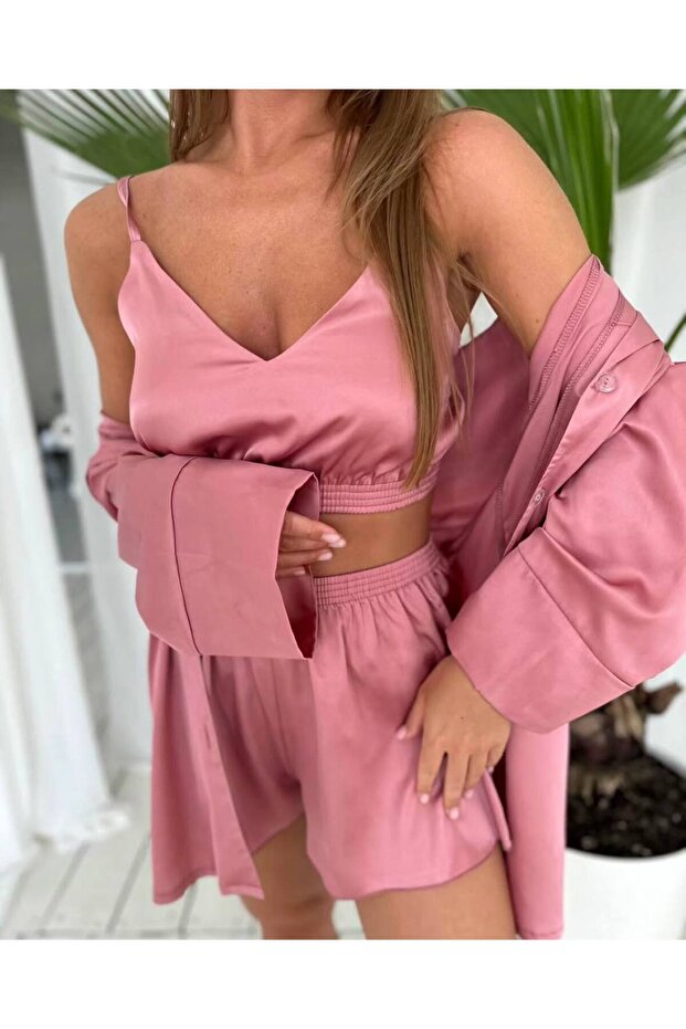 3'lü Pijama Takımı - 1