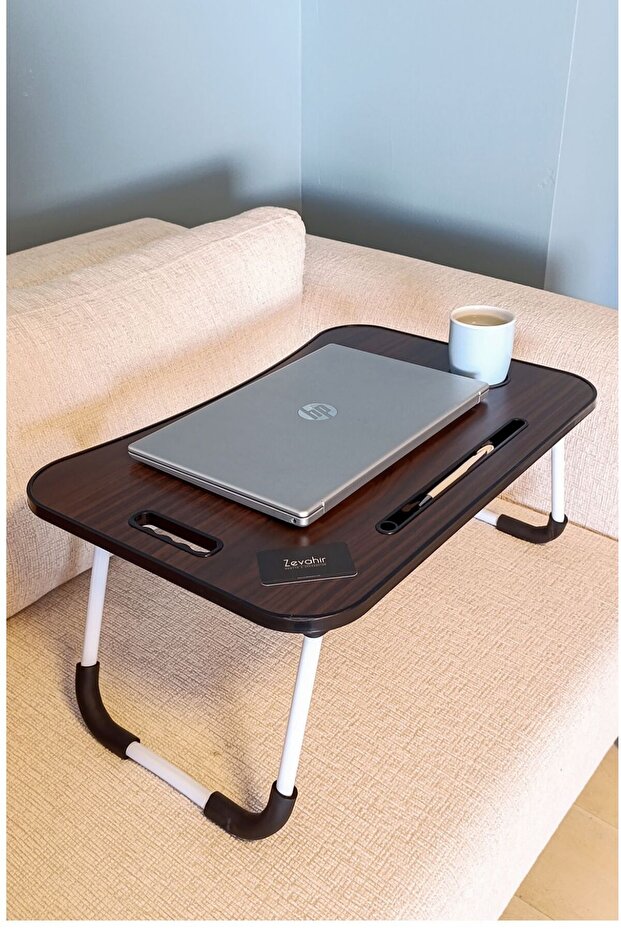 Foldable Bed over Arm Patient Service Table Laptop Computer Stand