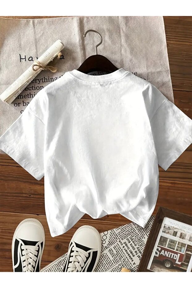 UNISEX TRICOU BASIC OVERSIZE CU GULER ROTUND - 2