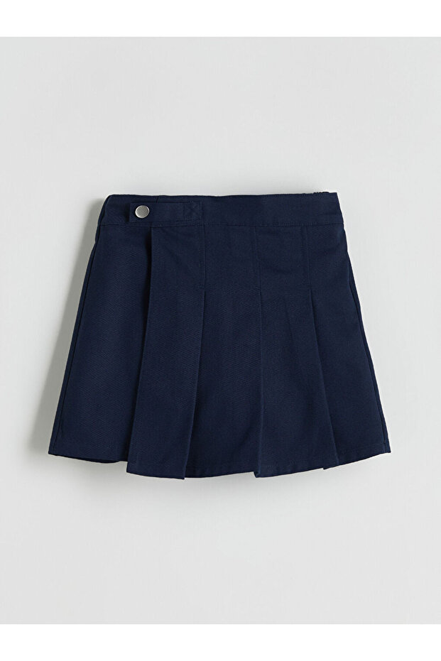 Timeless Store'dan Zamansız Öneriler | Basic Gabardin Kız Çocuk Şort Etek - 1