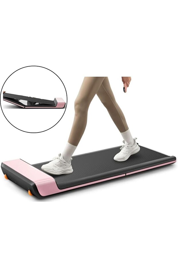 جهاز سير كهربائي P1 من – ذكي، محمول، قابل للطي، باللون الوردى - 1