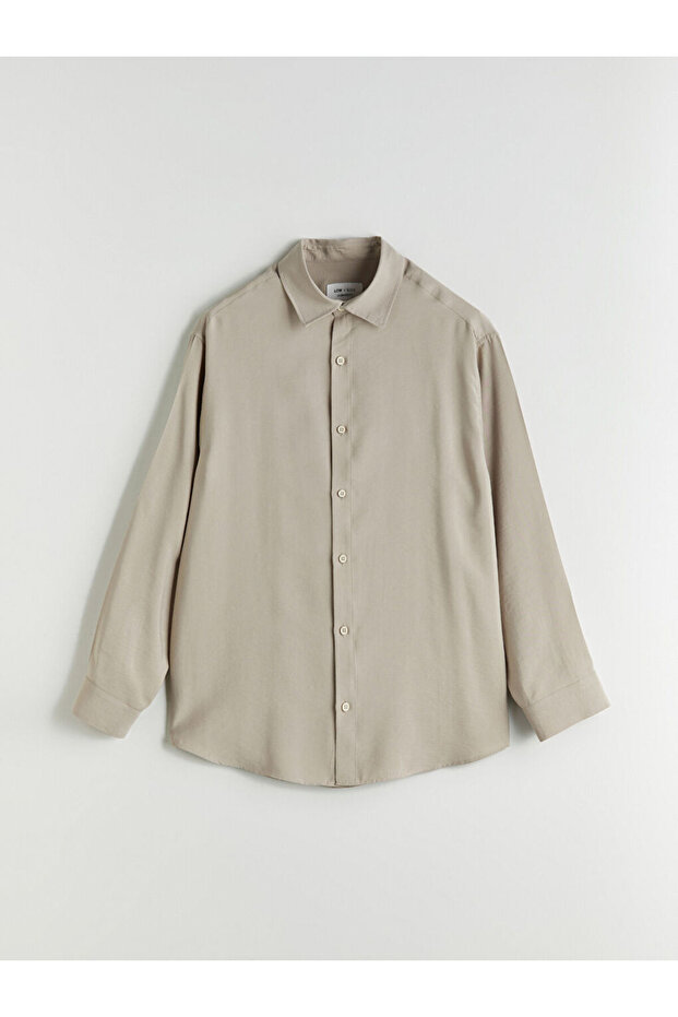 Comfortable Fit Long Sleeve Men's Shirt