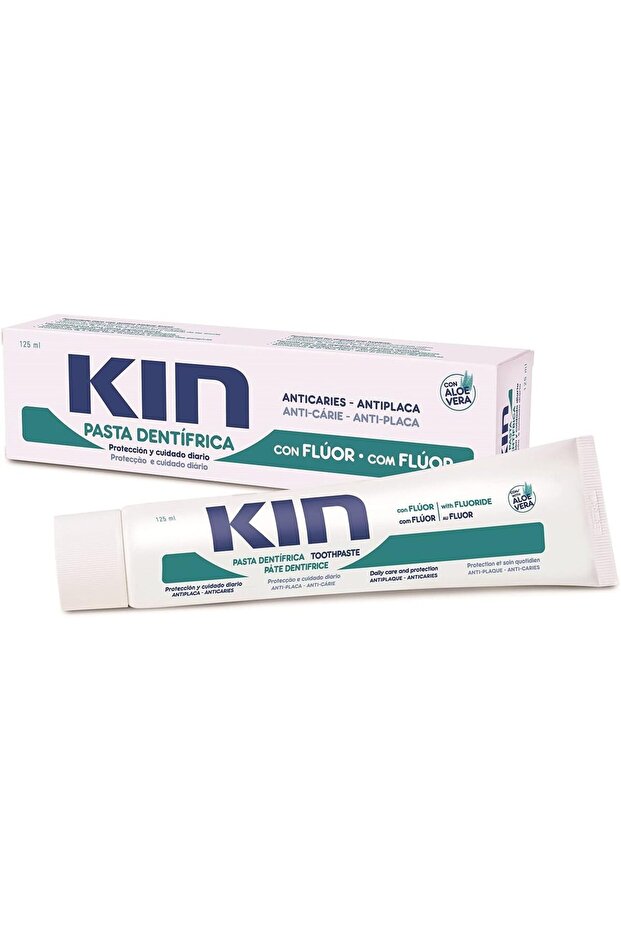 Toothpaste with Fluoride Aloe Vera 125ml