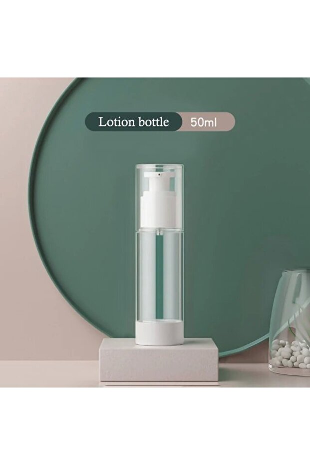50ml Lotion 15/30/50/80/100ml Vacuum Sub Bottle Travel Cosmetics Small Empty Bottle Lotion Shower Ge
