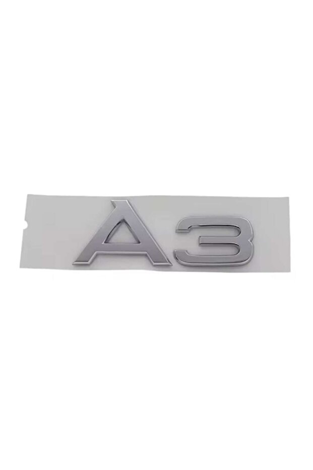 Πίσω έμβλημα Audi A3 Chrome - 2