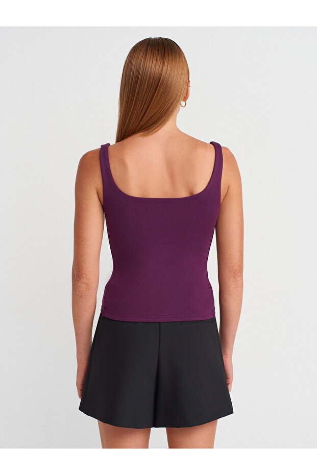 21057 Askılı Top-Mor - 2