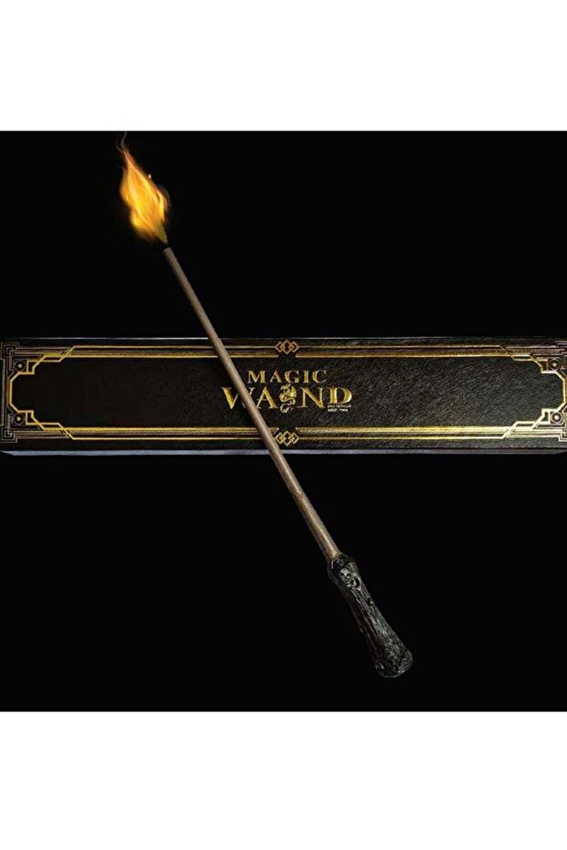 Fire- Breathing Wand,Wizard Magic Wand with Fireball Spray Effect for Birthday Party Performance