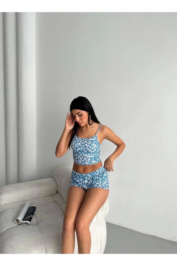Şort pijama takımı - 3