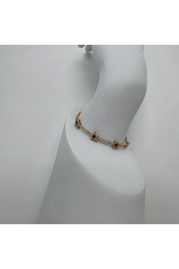 Special Series Star Figured Gold Women's Bracelet - Gold