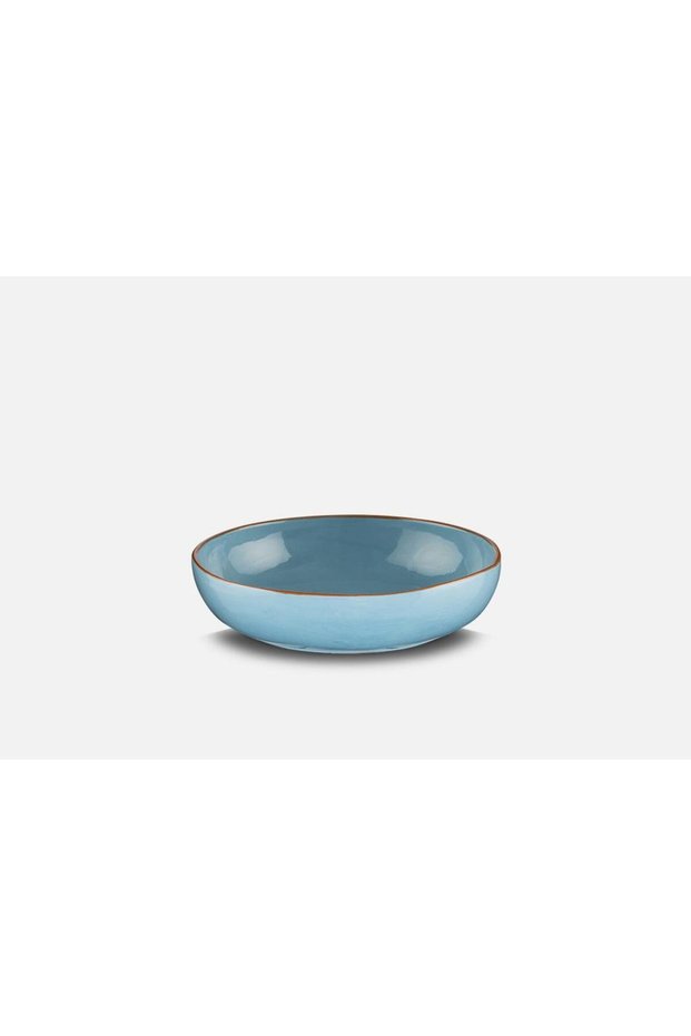 Round Bowl Light Blue 22 cm