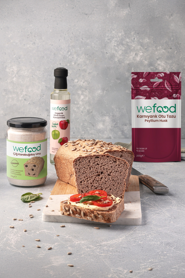 Glütensiz Vegan Katkısız Çiğ Karabuğday Unu 350 Gr - 5