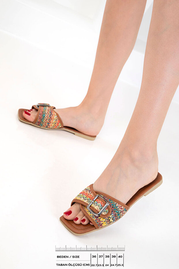 Taba-Multi Kadın Terlik 20711 - 3