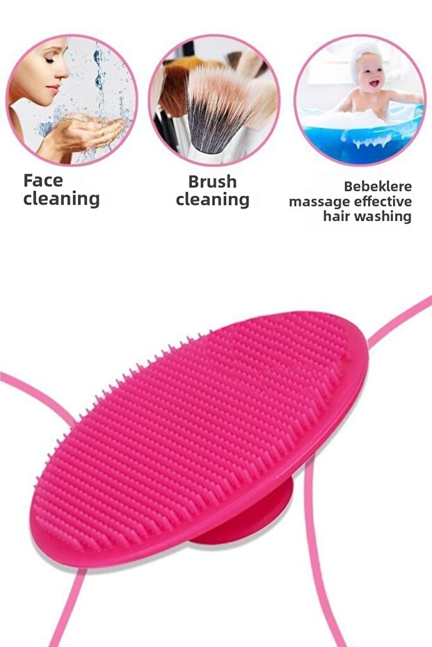 Set de 4 bureți de machiaj + aplicator de curățare a feței - 4