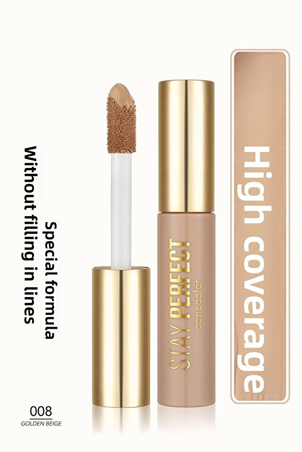 Flormar Stay Perfect Lcn New-008 Golden Beige
