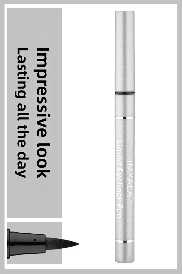 قلم تحديد العيون السائل (أسود إكسترا-أسود غامق) - 1