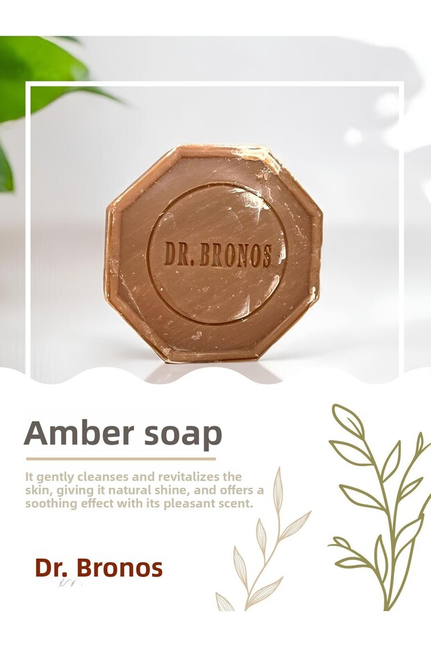 Natural Amber Soap 125 Gr