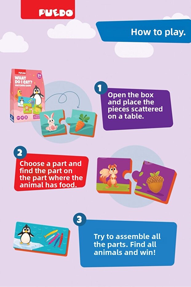 What Do I Eat? Matching Puzzle - 5