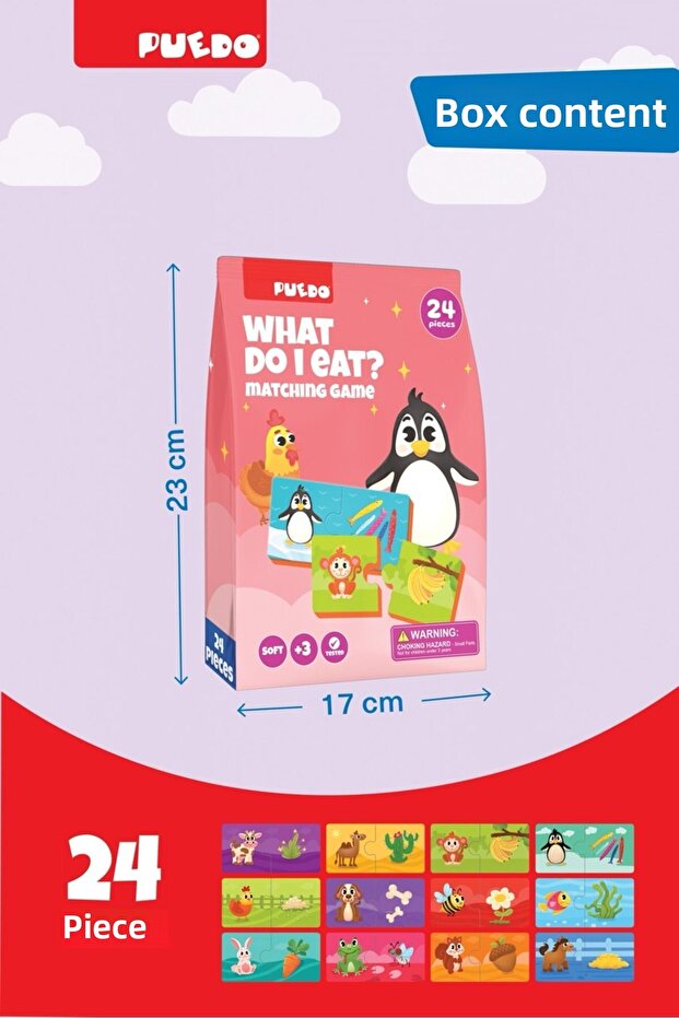 What Do I Eat? Matching Puzzle - 4