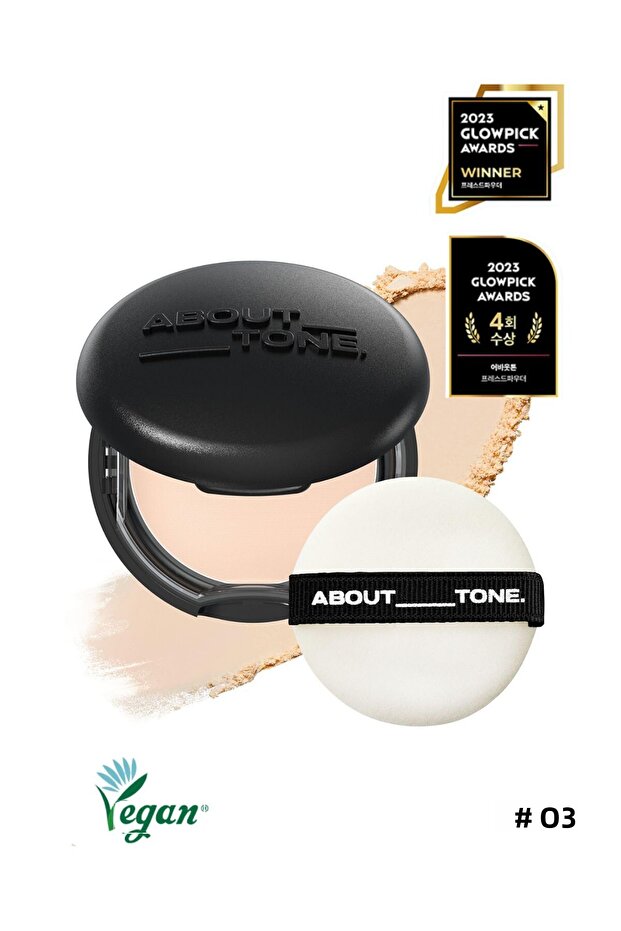 مسحوق تثبيت دائم طوال اليوم من ABOUT TONE Blur Powder