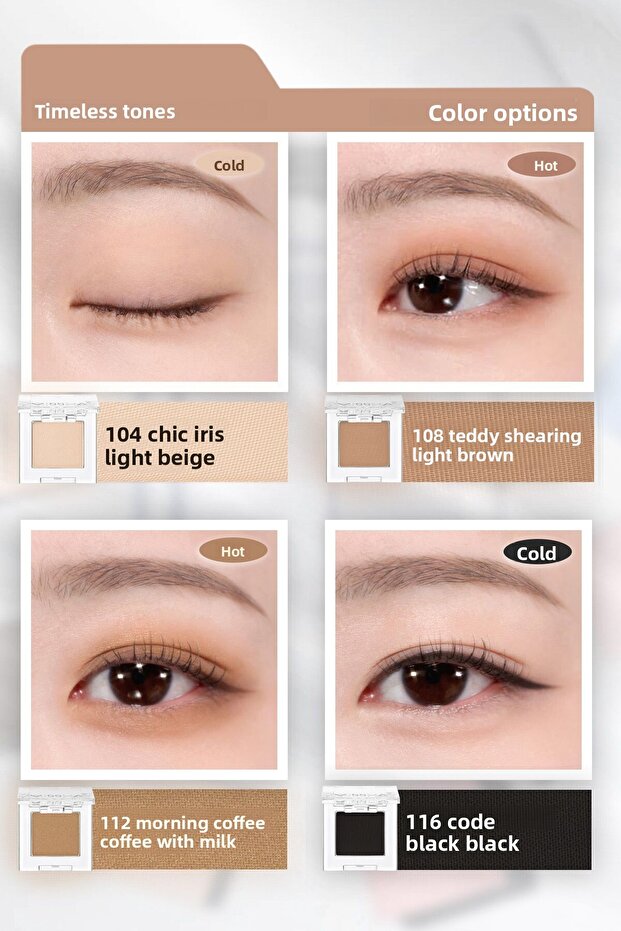 Modern Shadow Matte - Soft Texture Non-Spill Eye Shadow Single (110 Rosytential) - 6