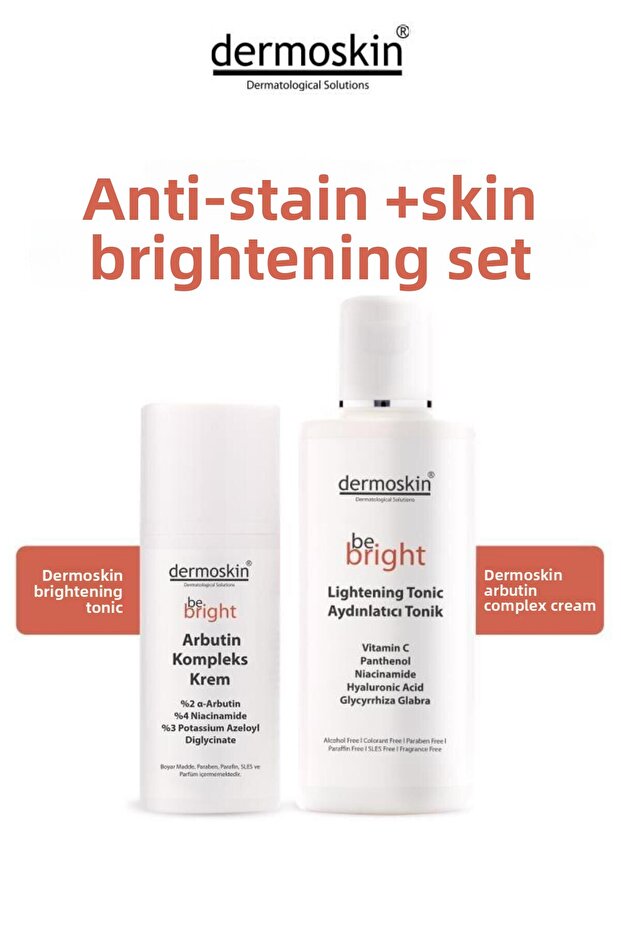 Arbutin Cream and Brightening Tonic Anti-Blemish Set
