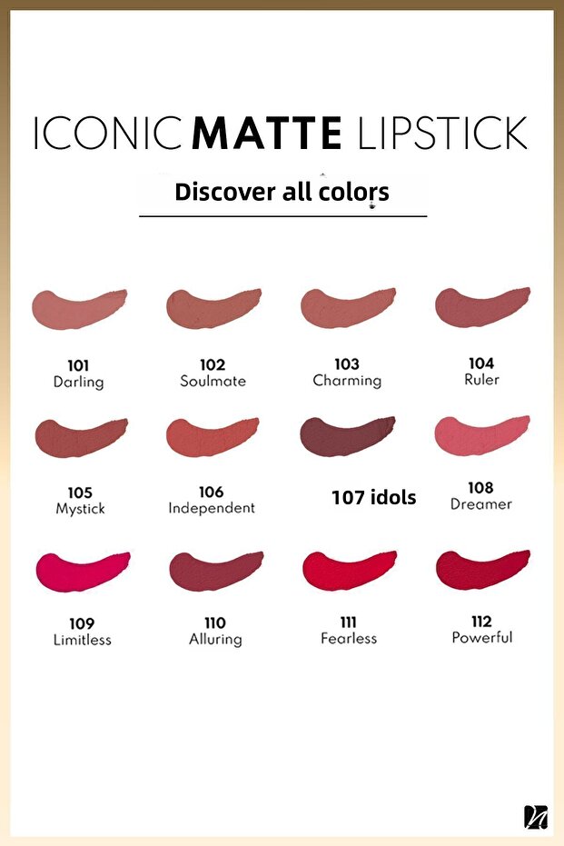 أحمر الشفاه نوت أيقونيك مات - 4