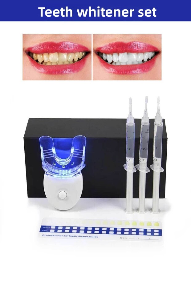 Blue Light Technology Teeth Whitener Set