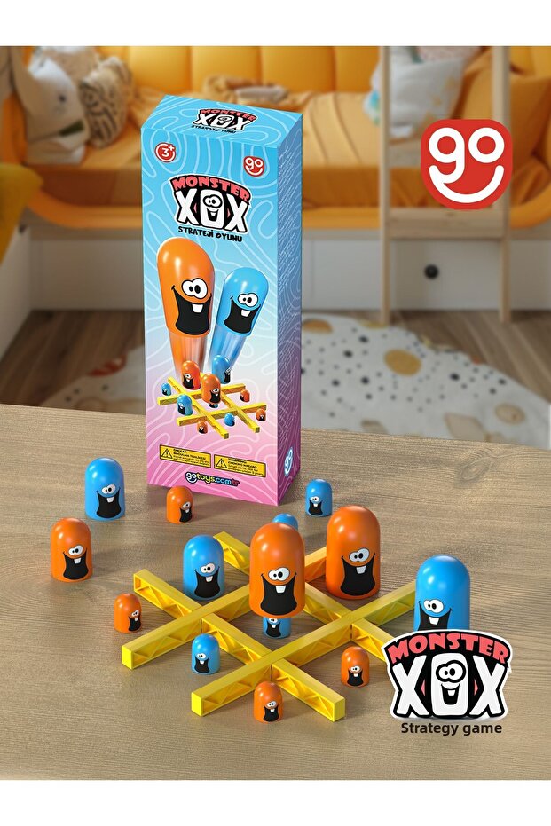 لعبة Monster Xox اللوحية، لعبة ذكاء واستراتيجية
