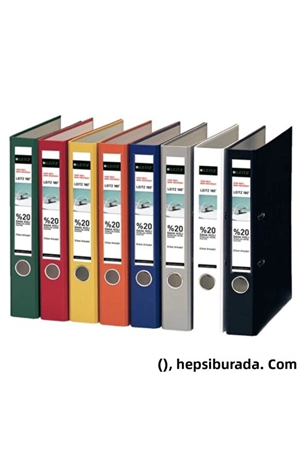 مجلد مكتب بلاستيكي ضيق أصفر - 1015t - 1