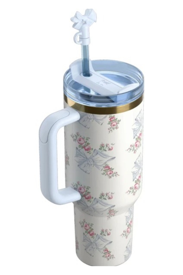 Loveshackfancy 40OZ Ribbon Rosa - 3